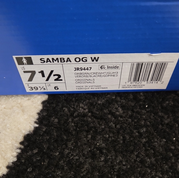 ADIDAS SAMBA OG 'CROCHET PACK' SNEAKER - Picture 6 of 7